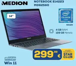 Euronics MEDION NOTEBOOK E14223 offerta
