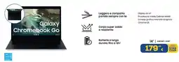 Euronics Galaxy Chromebook Go offerta