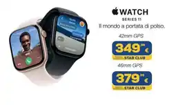 Euronics Apple WATCH SERIES 11 offerta