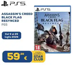 Euronics PS 5 Assassin's Creed Black Flag Resynced offerta