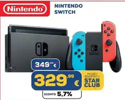 Euronics Nintendo Switch offerta