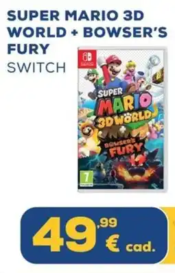 Euronics Super Mario 3D World + Bowser's Fury offerta