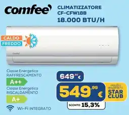 Euronics Climatizzatore Comfee CF-CFW18B offerta