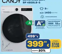 Euronics CANDY LAVATRICE SLIM offerta
