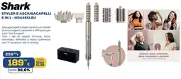 Euronics Shark STYLER E ASCIUGACAPELLI 5 IN 1 - HD446SLEU offerta