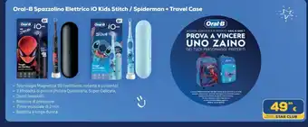 Euronics Oral-B Spazzolino Elettrico iO Kids Stitch / Spiderman offerta
