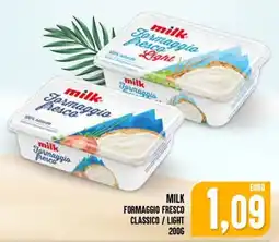 Al Discount milk Formaggio fresco offerta