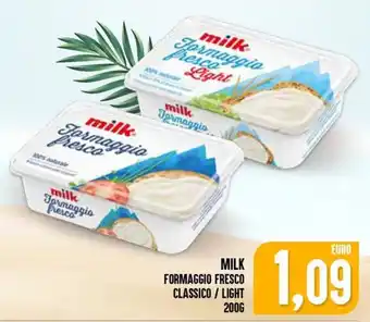 Al Discount milk Formaggio fresco offerta