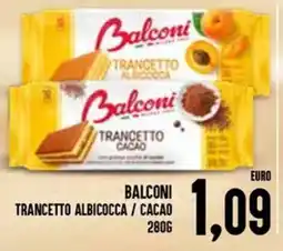 Al Discount Balconi Trancetto Albicocca / Cacao offerta