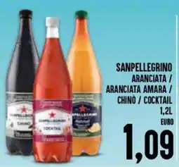 Al Discount SANPELLEGRINO ARANCIATA / ARANCIATA AMARA / CHINÒ / COCKTAIL offerta