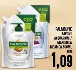 Al Discount Palmolive Sapone Acquarium / Mandorla Ricarica offerta