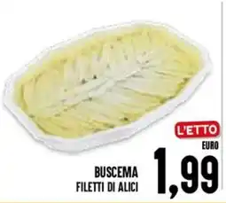 Al Discount BUSCEMA FILETTI DI ALICI offerta