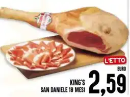 Al Discount KING'S SAN DANIELE 18 MESI offerta