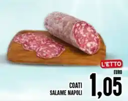Al Discount COATI SALAME NAPOLI offerta
