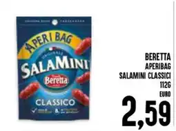 Al Discount Beretta Aperibag Salamini Classici offerta