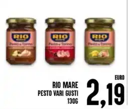 Al Discount RIO MARE PESTO VARI GUSTI offerta