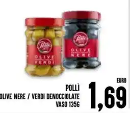Al Discount Pollì Olive Nere / Verdi Denocciolate offerta