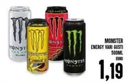 Al Discount Monster Energy Vari Gusti offerta
