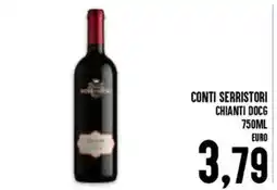 Al Discount CONTI SERRISTORI CHIANTI DOCG offerta