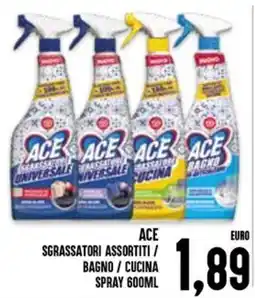 Al Discount ACE SGRASSATORI ASSORTITI offerta