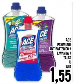 Al Discount ACE PAVIMENTI ANTIBATTERICO / LAVANDA / TALCO offerta