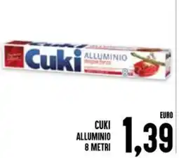 Al Discount CUKI ALLUMINIO offerta