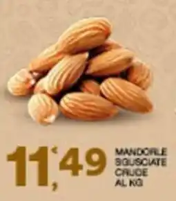 Sisa MANDORLE SGUSCIATE CRUDE offerta