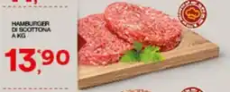 Sisa HAMBURGER DI SCOTTONA offerta