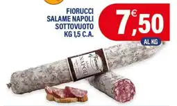 Adhoc Fiorucci Salame Napoli Sottovuoto offerta