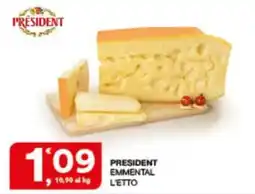 Sisa President Emmenthal offerta