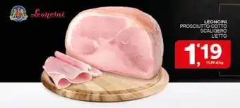 Sisa Leoncini prosciutto cotto scaligero offerta