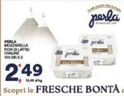 Sisa PERLA MOZZARELLA FIOR DI LATTE/ OVALINE offerta