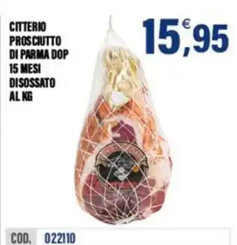 Adhoc CITTERIO PROSCIUTTO DI PARMA DOP offerta