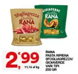 Sisa RANA PASTA RIMPIENA SFOLIAGREZZA/ GIOIAVERDE offerta
