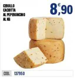 Adhoc Cerullo Caciotta al Peperoncino offerta
