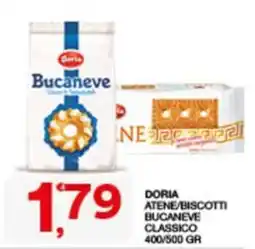 Sisa DORIA BISCOTTI BUCANEVE CLASSICO offerta