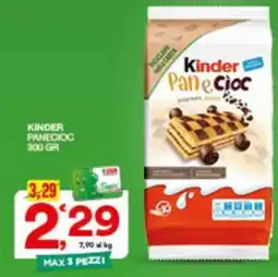 Sisa Kinder Pane e Cioc offerta
