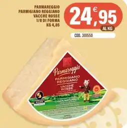 Adhoc Parmareggio Parmigiano Reggiano Vacche Rosse offerta