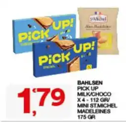 Sisa BAHLSSEN PICK UP MILK/CHOCO offerta