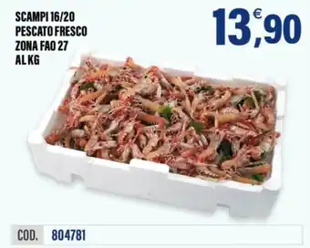 Adhoc Scampi 16/20 offerta