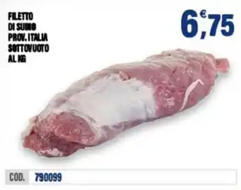 Adhoc Filetto di suino offerta