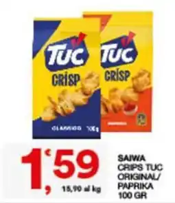 Sisa SAIWA CRIPS TUC ORIGINAL offerta
