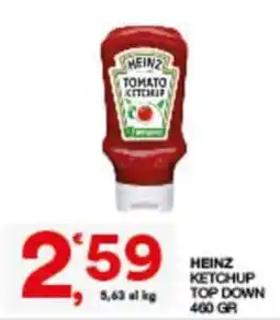 Sisa HEINZ KETCHUP TOP DOWN offerta