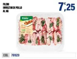 Adhoc Fileni involtini di pollo offerta