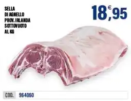 Adhoc SELLA DI AGNELLO PROV. IRLANDA SOTTOVUOTO offerta