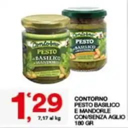 Sisa Contorno Pesto Basilico e Mandorle offerta