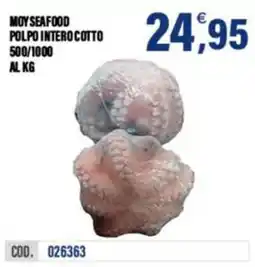 Adhoc MOY SEAFOOD POLPO INTERO COTTO offerta