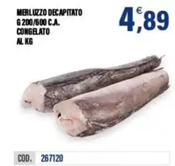 Adhoc MERLUZZO DECAPITATO offerta