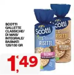 Sisa Scotti Gallette Classiche offerta