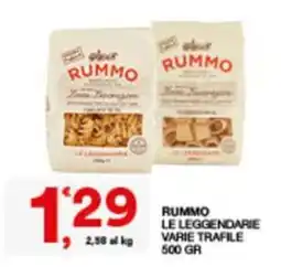 Sisa RUMMO LE LEGGENDARIE VARIE TRAFILE offerta